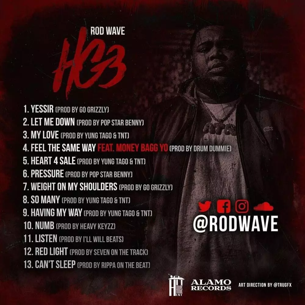 Rod Wave ft. E-40 – Calabasas