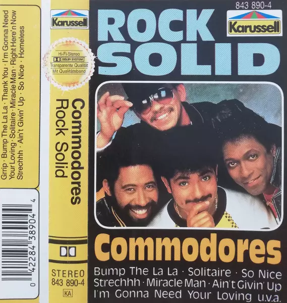 Commodores – Rock Solid (Full Album)