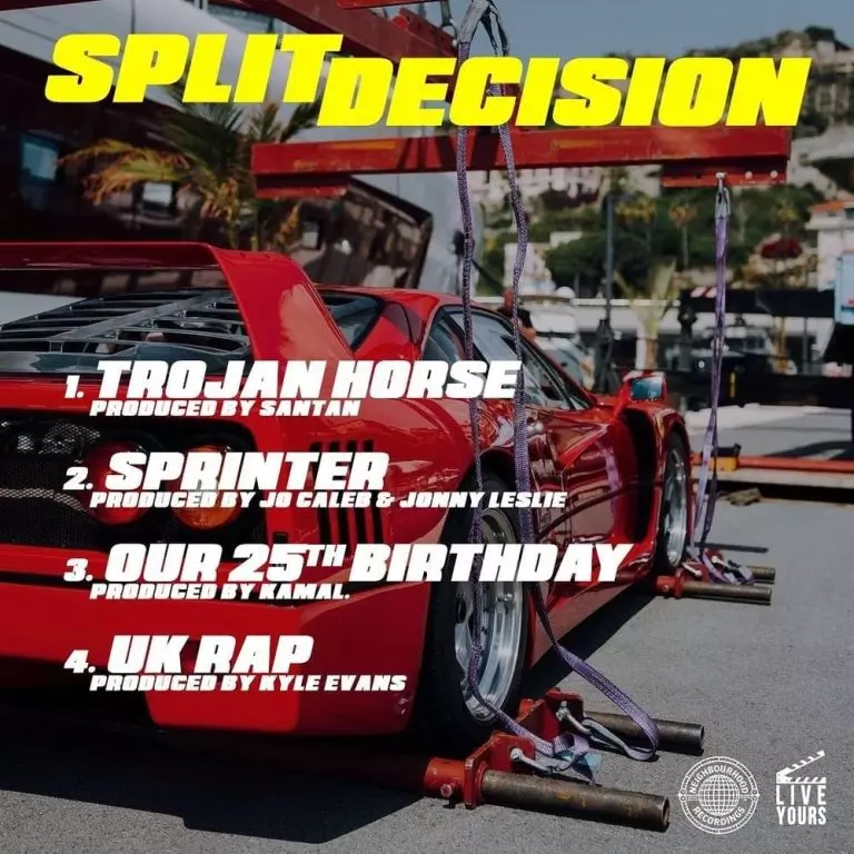 Central Cee ft. Dave – Split Decision (Full Album)