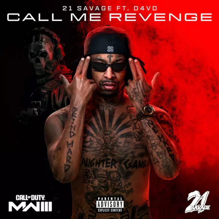 21 Savage Teams With d4vd For New 'Call Of Duty' Song "Call Me Revenge":  Listen