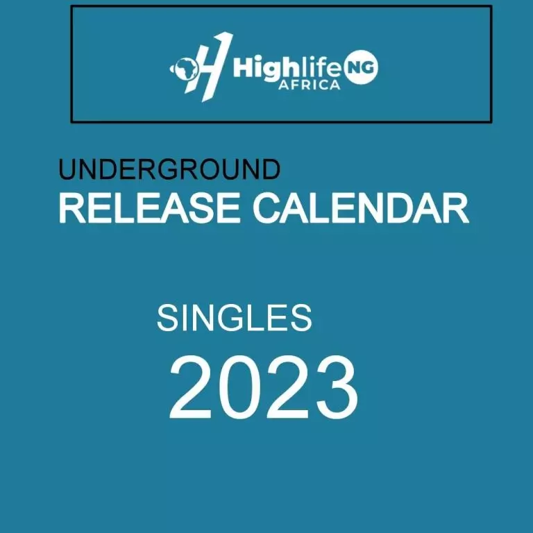 April 2023 Singles Release Music Calendar