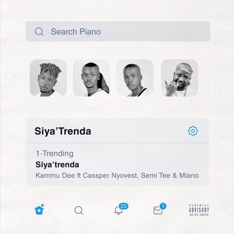 Kammu Dee ft. Cassper Nyovest, Semi Tee & Miano - Siya Trenda