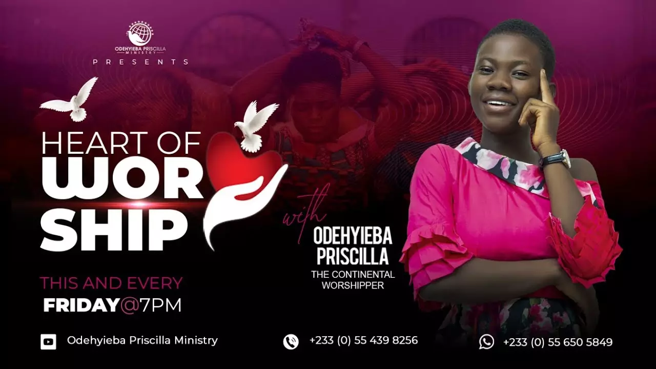 HEART OF WORSHIP WITH ODEHYIEBA PRISCILLA, A WEEKLY WORSHIP EXPERIENCE - YouTube