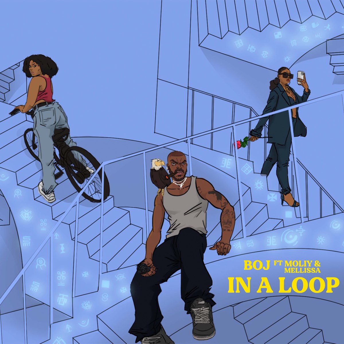 In a Loop - Single - Album by Boj, Moliy & Mellissa - Apple Music
