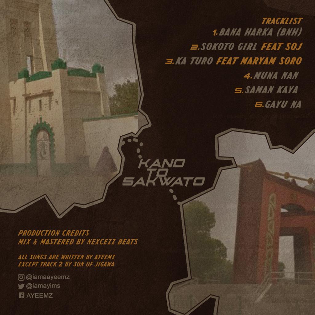 Music Album] Ayeemz - Kano to Sakwato (KTS) (6 tracks project)  #Arewapublisize