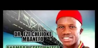 Prince Chijioke Mbanefo - Anambra State United Association Of Nigeria Japan