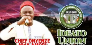 IDEATO UNION IN IRELAND - 2019 Nigerian Highlife Music
