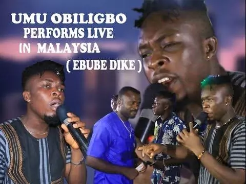 UMU OBILIGBO Performs Live in Malaysia - Ebube Dike