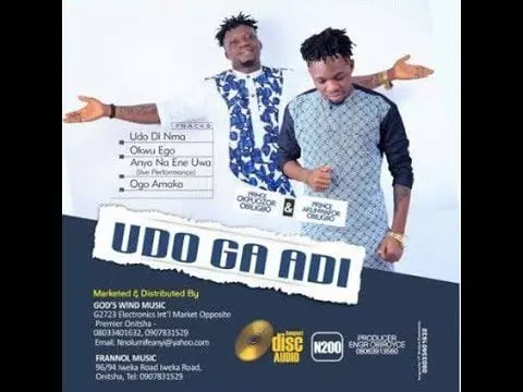 Umu Obiligbo - Udo Ga Adi (Igbo Highlife Music Album)