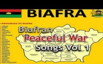 Biafran Peaceful War Songs Vol 1 (Latest Igbo Biafra Music Anthem & Pledge Lyrics)