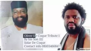 FULL ALBUM: Solar De Coque - Tribute To My Father (Latest Igbo Highlife Music/Songs)