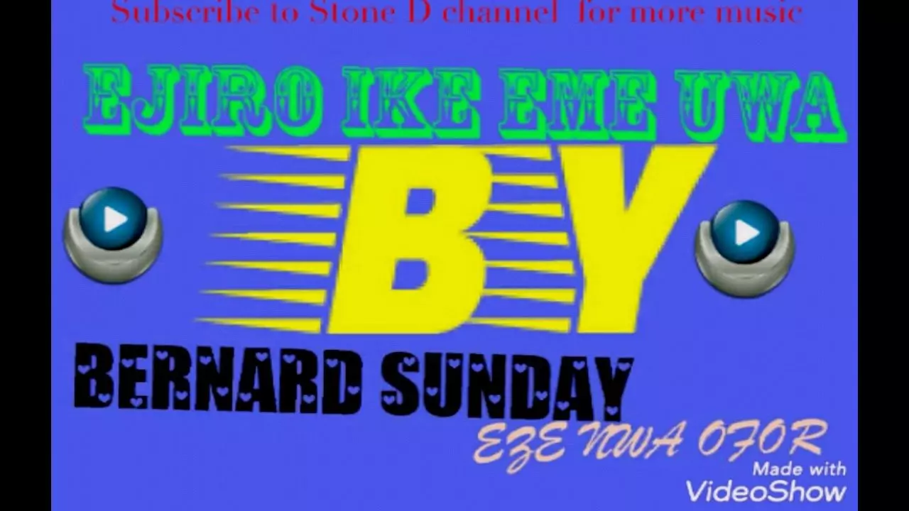 Bernard Sunday - NWA AMULAMU | Latest Igbo Highlife Music 2020