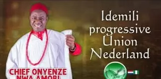 Chief Onyenze Nwa Amobi - Idemili Progressive Union (Idemmili Ana Nso)