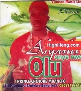 Prince Chijioke Mbanefo - Dr. Andy Ubah For Governor