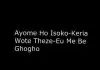 Patrick Ighoezaigbue - Ayome Ho Isoko Keria Wote Theze Eu Me Be Ghogho