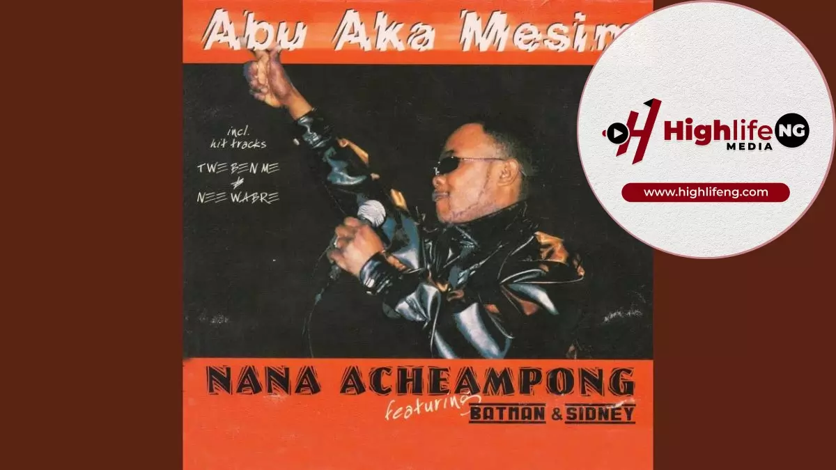 Nana Acheampong - Mani Aye Me Yayaya