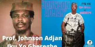 Johnson Adjan - Iku Yo Gberegbe