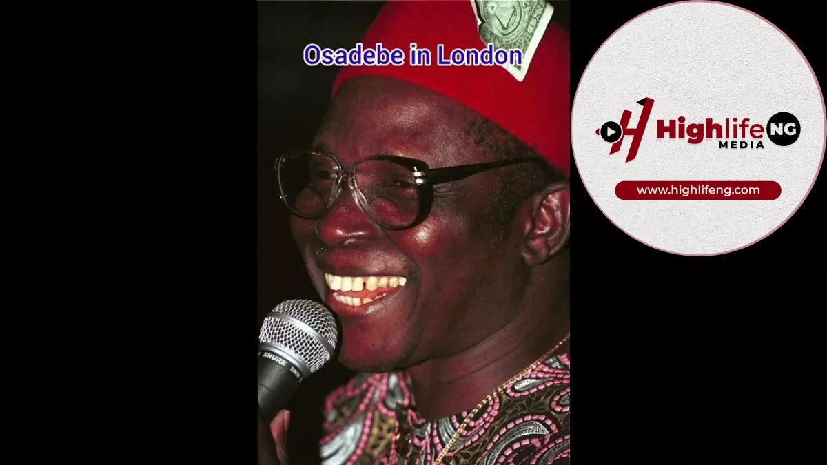 Chief Stephen Osita Osadebe  - Osadebe ln London