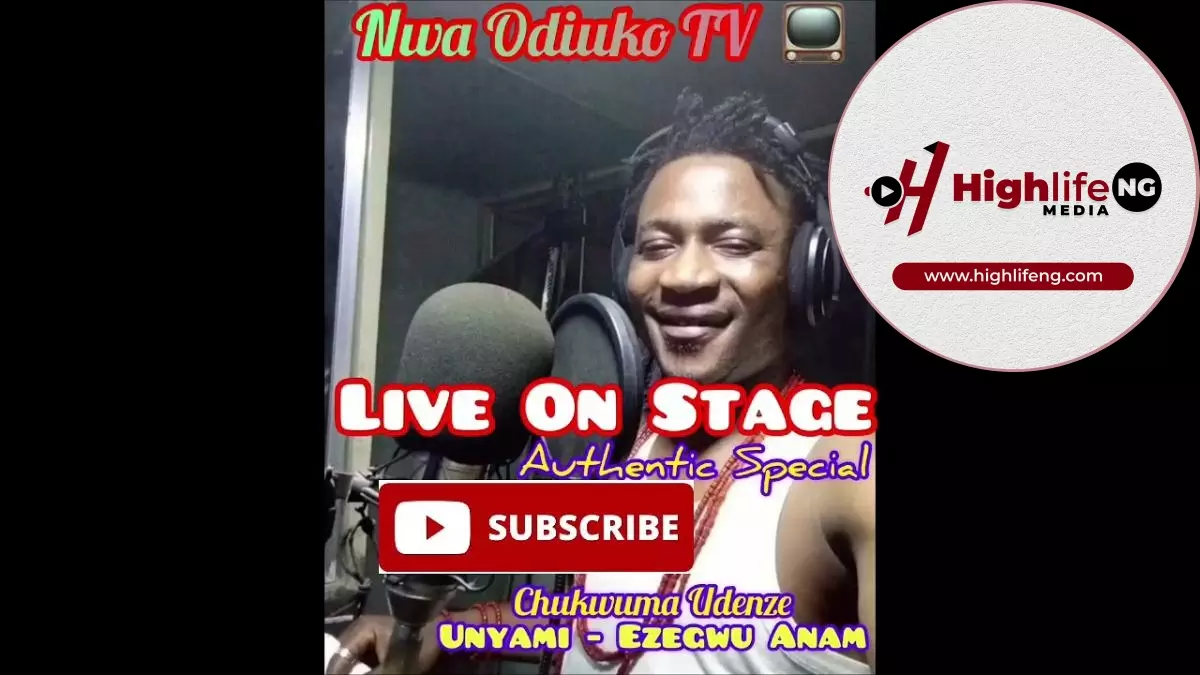 Chukwuma Udenze - Unyami Ezegwu Live On Stage Performance (Authentic Special)