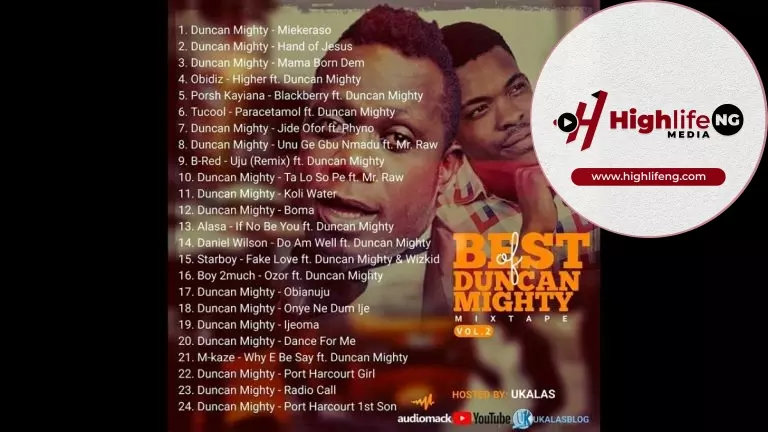 Best of Duncan Mighty DJ Mixtape 2023