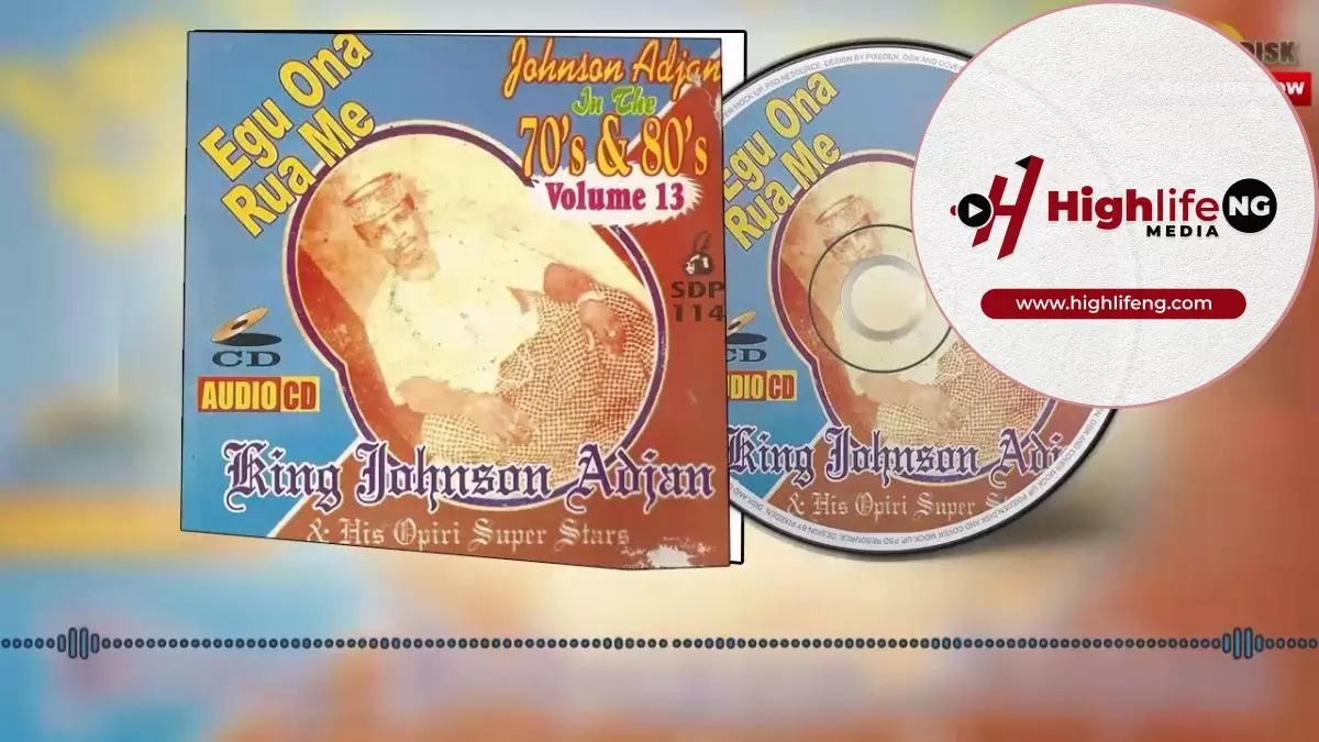 Johnson Adjan - In The 70's & 80'S Vol. 13 (Egua Rua Me Full Album)