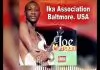 Joe Morgan - Ika Association Baltmore