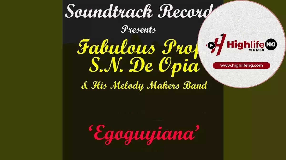 Professor S.N. De Opia - Egoguyiana