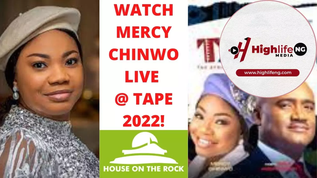 Mercy Chinwo - TAPE 2022 House On The Rock (Live performance)