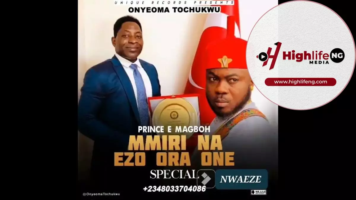 Onyeoma Tochukwu - Mmiri Na Ezori Ora 1