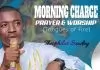 Theophilus Sunday - Morning Charge Prayer And Worship