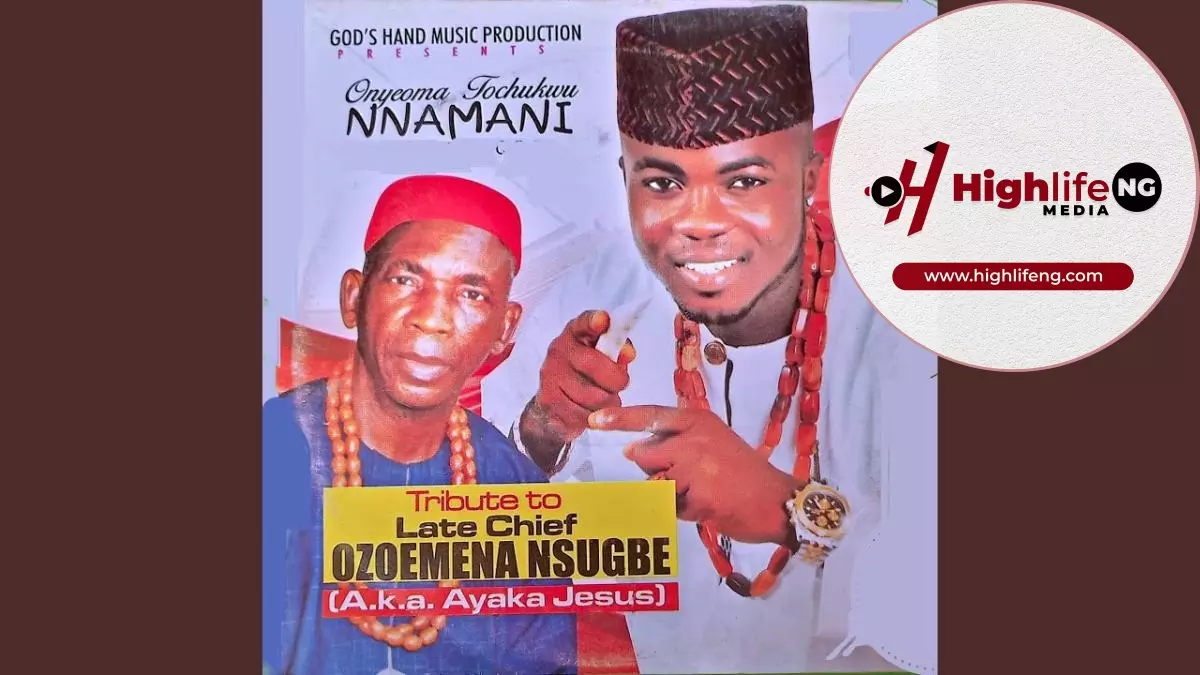 Onyeoma Tochukwu – Tribute To Late Ozoemena Nsugbe