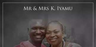 Mr & Mrs K Iyamu - Ogie Ne Fi We Rie