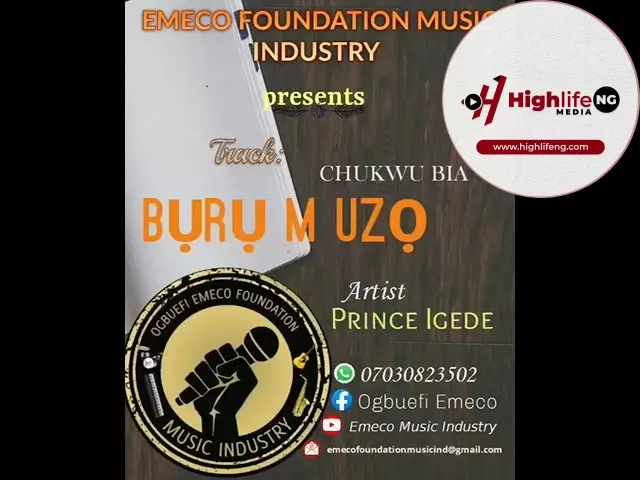 Prince Emeka Nnamdi Igede - Chukwuoma Bia Buru Mu Uzo