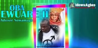 Adviser Nowamagbe - Oba Ewuare II