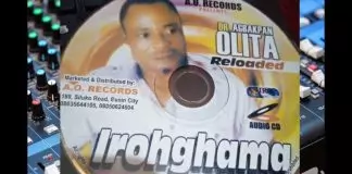 Dr. Agbakpan Olita - Irohghama