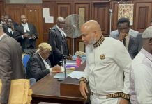 Nnamdi Kanu Fires Lawyers, Opts to Represent Himself in His Terrorism Trial