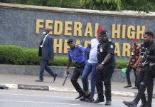 Omoyele Sowore Arrested in Abuja Moments After Meeting Nnamdi Kanu at Court