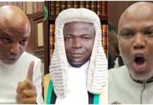 Judgment Day: Nnamdi Kanu Challenges Court Decision, Clashes With Justice Omotosho and FG Lawyers