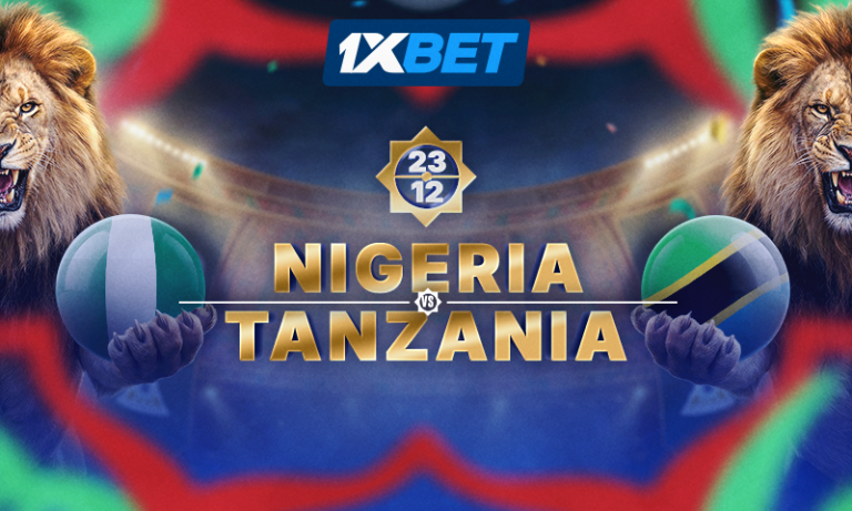 Nigeria vs Tanzania : Support our national team in the AFCON round 1 match with 1xBet!