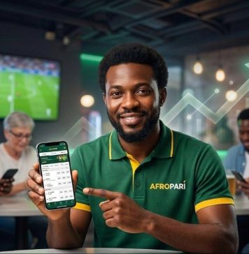 Man checking a sports betting app on his phone