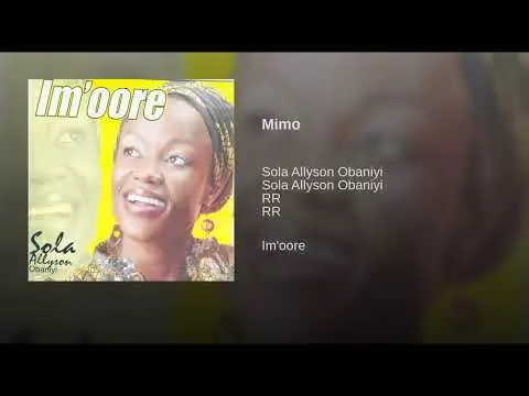 Sola Allyson Obaniyi - Mimo (Latest Yoruba Song 2020)