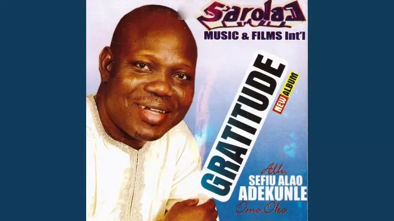 Alhaji Sefiu Alao Adekunle - Gratidetude