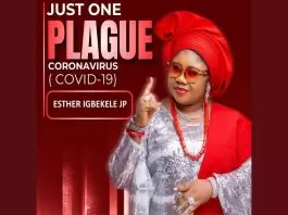 Esther Igbekele JP - Just One Plague Corona Virus (Covid-19)
