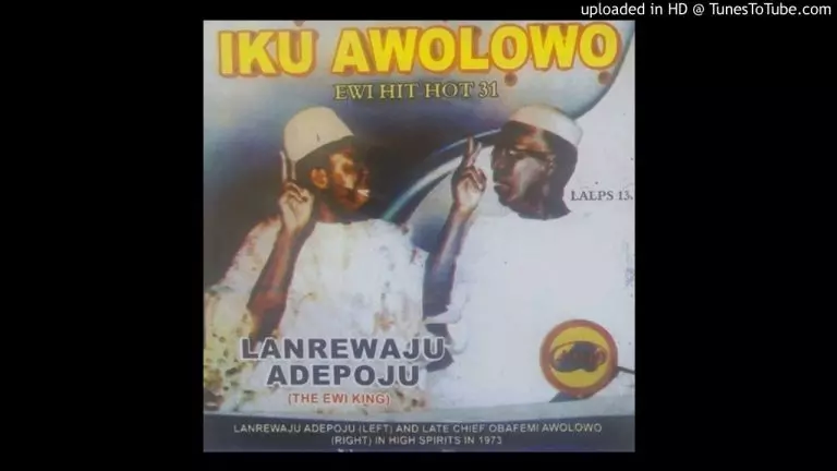 Lanrewaju Adepoju - Iku Awolowo
