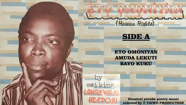 Lanrewaju Adepoju - Eto Omoniyan