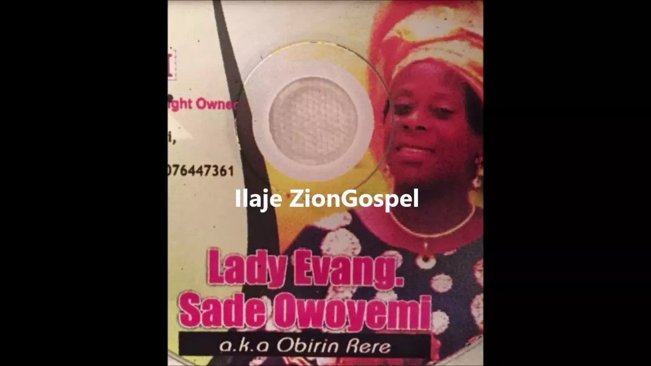 Lady Evang Sade Owoyemi - Rev Adura Obinrin Rere