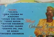 Odolaye Aremu – Oriki Awon Omo Olofa Odolaye Aremu - Oriki Awon Omo Olofa